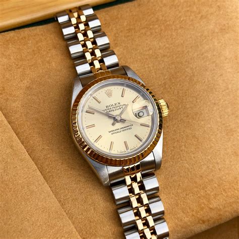 women's two tone rolex|69173 rolex ladies datejust.